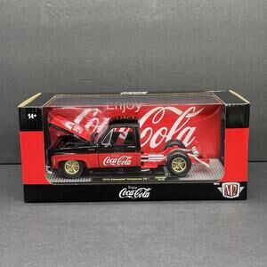 M2 1973 Chevrolet Cheyenne 10 Coca Cola Squarebody 1/24 Diecast Truck WMTS01